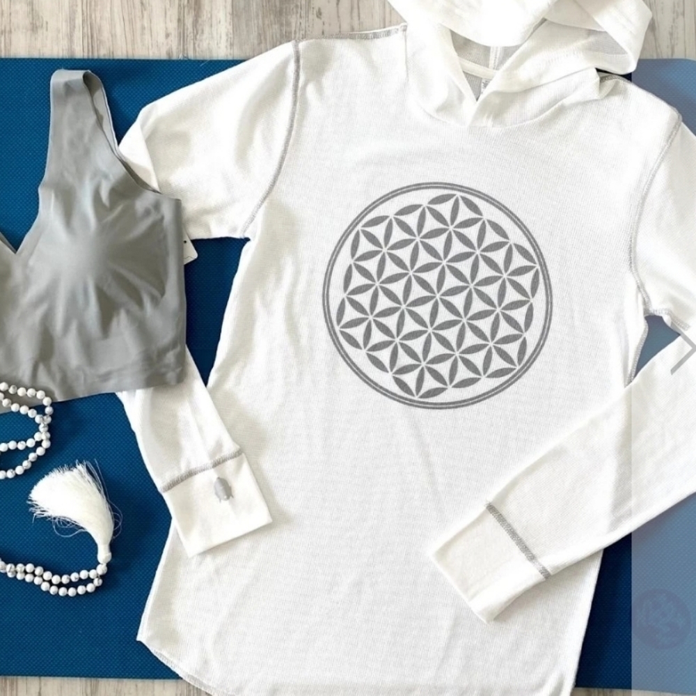 Flower of Life Thermal hoodie